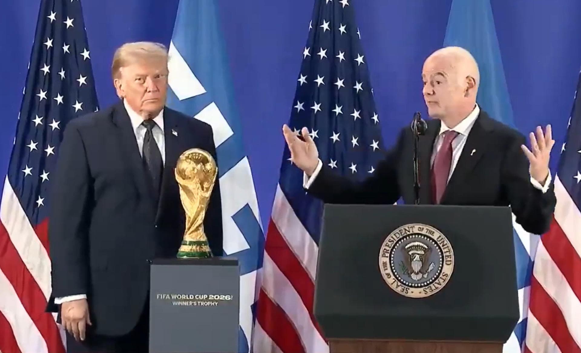 Trump quer Infantino como secretário-geral da ONU, diz jornal