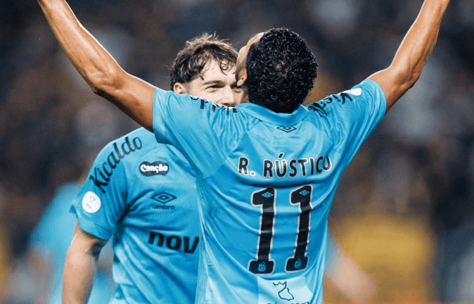 Rony decide, e Santos elimina o Remo no Mangueirão