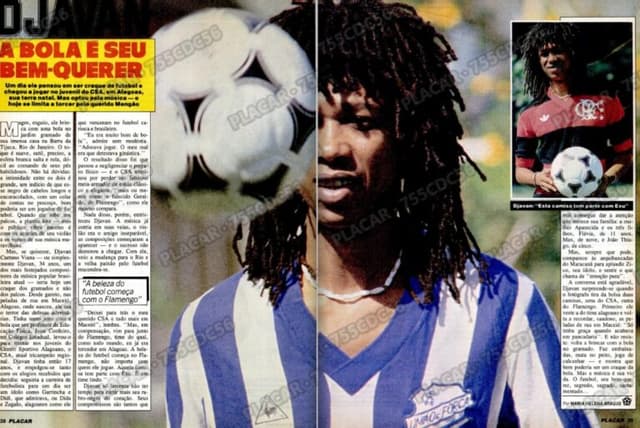 ‘A bola é seu bem-querer’: relembre a relação de Djavan com o futebol
