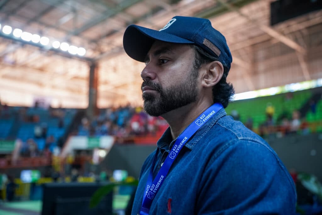 Aldo Fontes Pereira é faixa-preta, cientista e pós-doutor pela UFRJ. A BJJ Evidence nasceu do desejo de conjugar ciência e Jiu-Jitsu. Foto: Emmanuela Oliveira