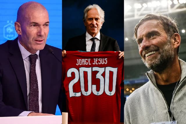 Zidane, Jesus, Klopp e mais: os novos técnicos das seleções