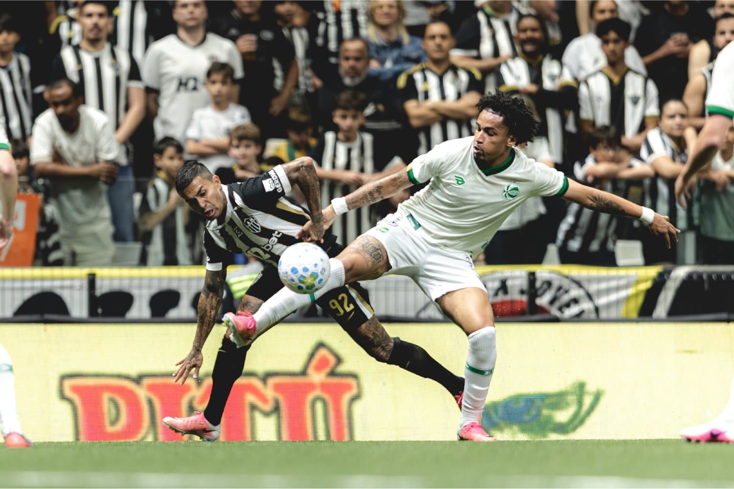 Juventude resiste à pressão do Atlético-MG e arranca empate na Arena MRV
