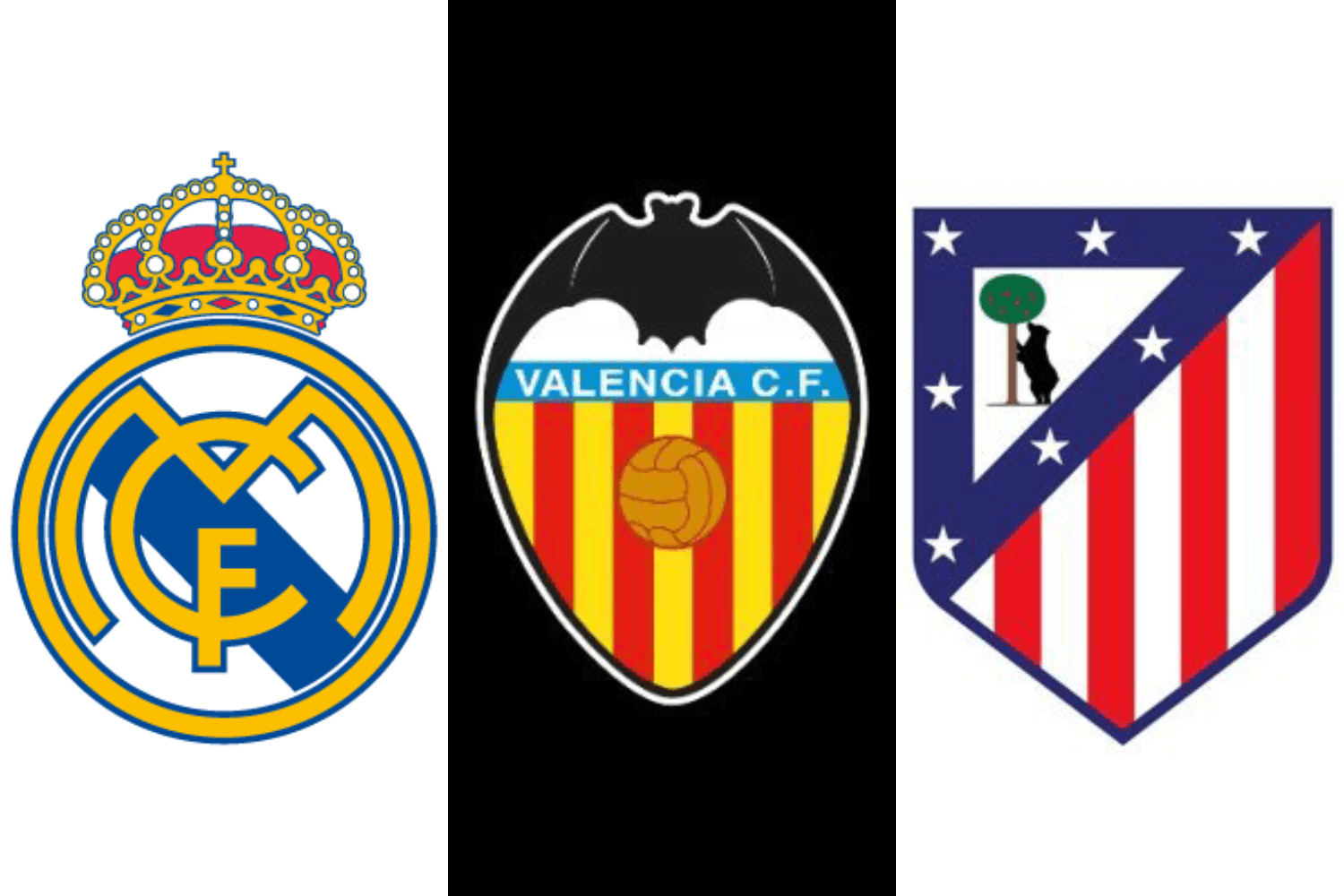 Coroas, morcegos e urso: conheça as histórias por trás dos escudos de La Liga