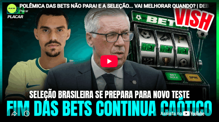 Vídeo: Polêmica das bets e seleção brasileira são assuntos do Debate PLACAR