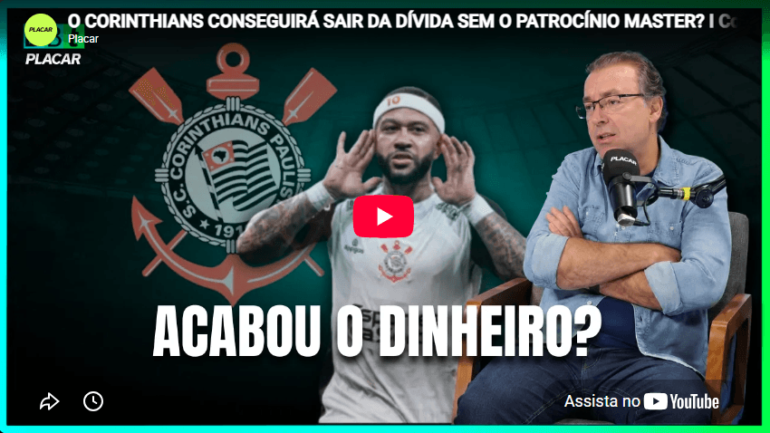 Debate PLACAR: Corinthians pode pagar dívidas sem patrocínio máster?