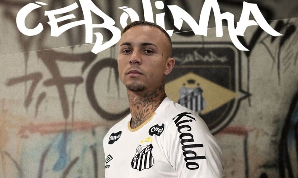 Santos anuncia a contratação de Everton Cebolinha, ex-Flamengo