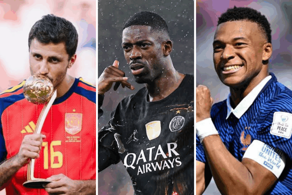 Mbappé, Dembelé, Rodri e mais: os favoritos à Bola de Ouro 2026