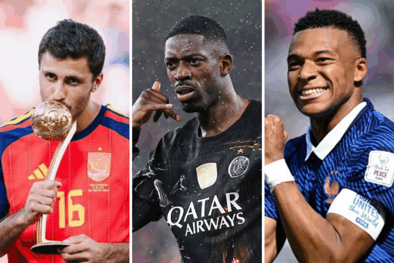 Mbappé, Dembelé, Rodri e mais: os favoritos à Bola de Ouro 2026
