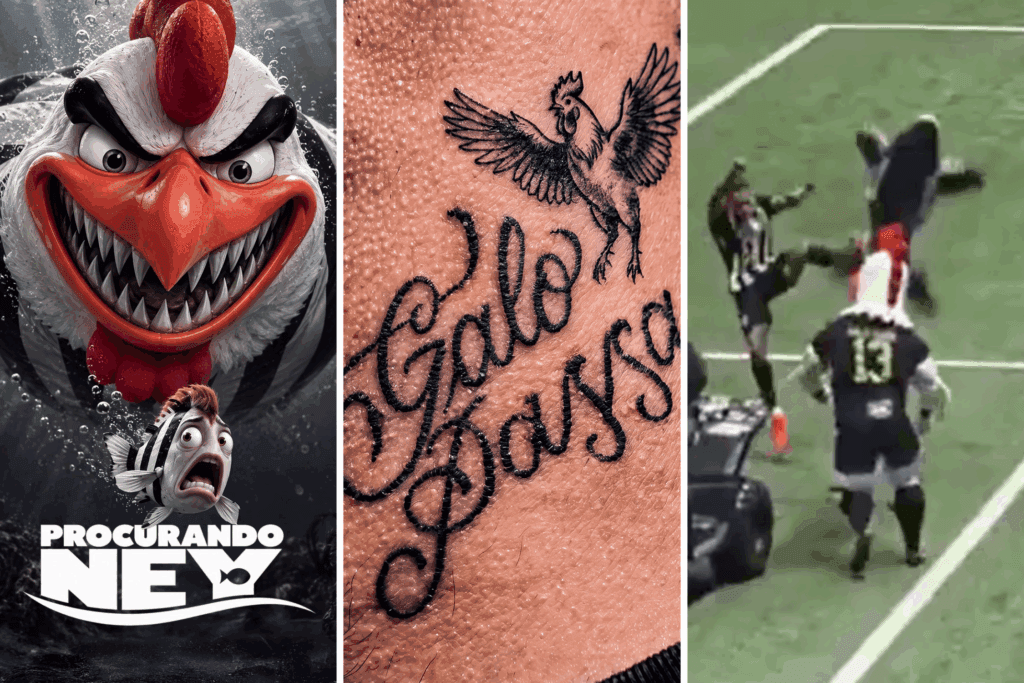 Nemo, tatuagens e mais: as provocações a Neymar após Atlético x Santos