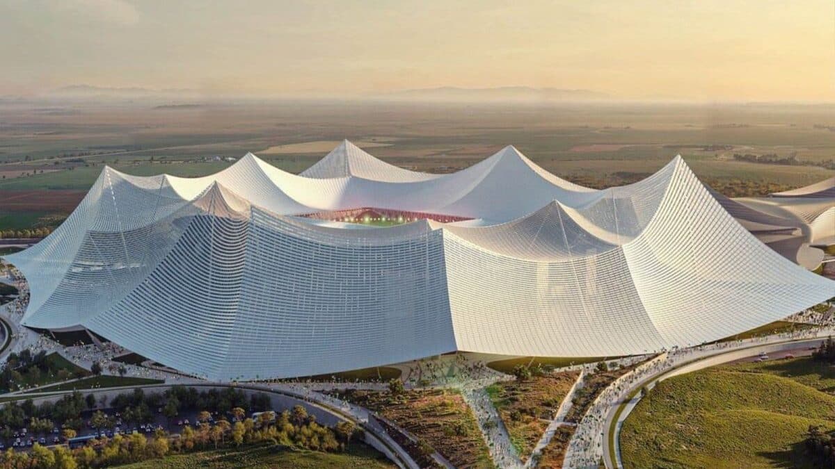 Estádio de Marrocos avança em obras e sonha com final da Copa