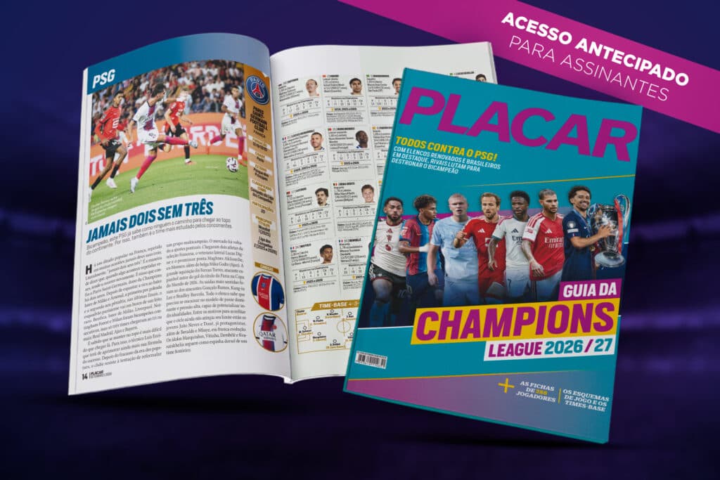 PLACAR lança o guia da Champions League 2026/27