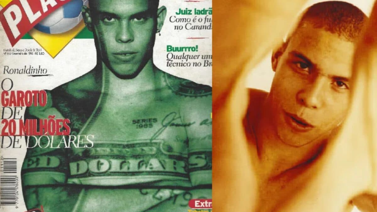 Mina de ouro: a 1ª capa de Ronaldo na PLACAR
