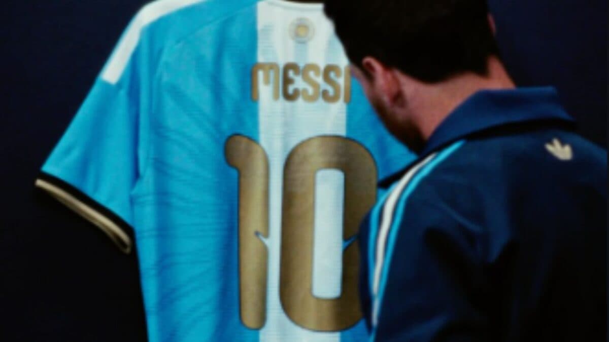 Adidas revela camisa especial para despedida de Messi