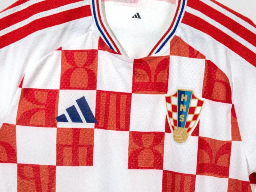 Sai Nike, entra Adidas: Croácia apresenta nova camisa