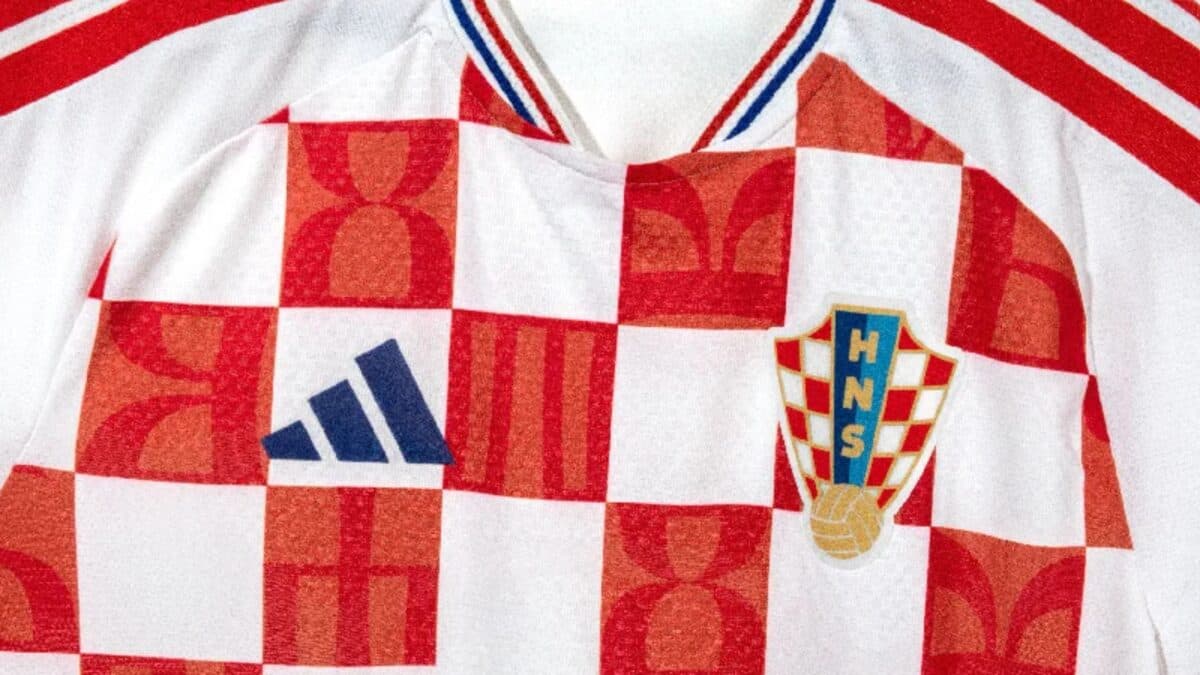 Sai Nike, entra Adidas: Croácia apresenta nova camisa