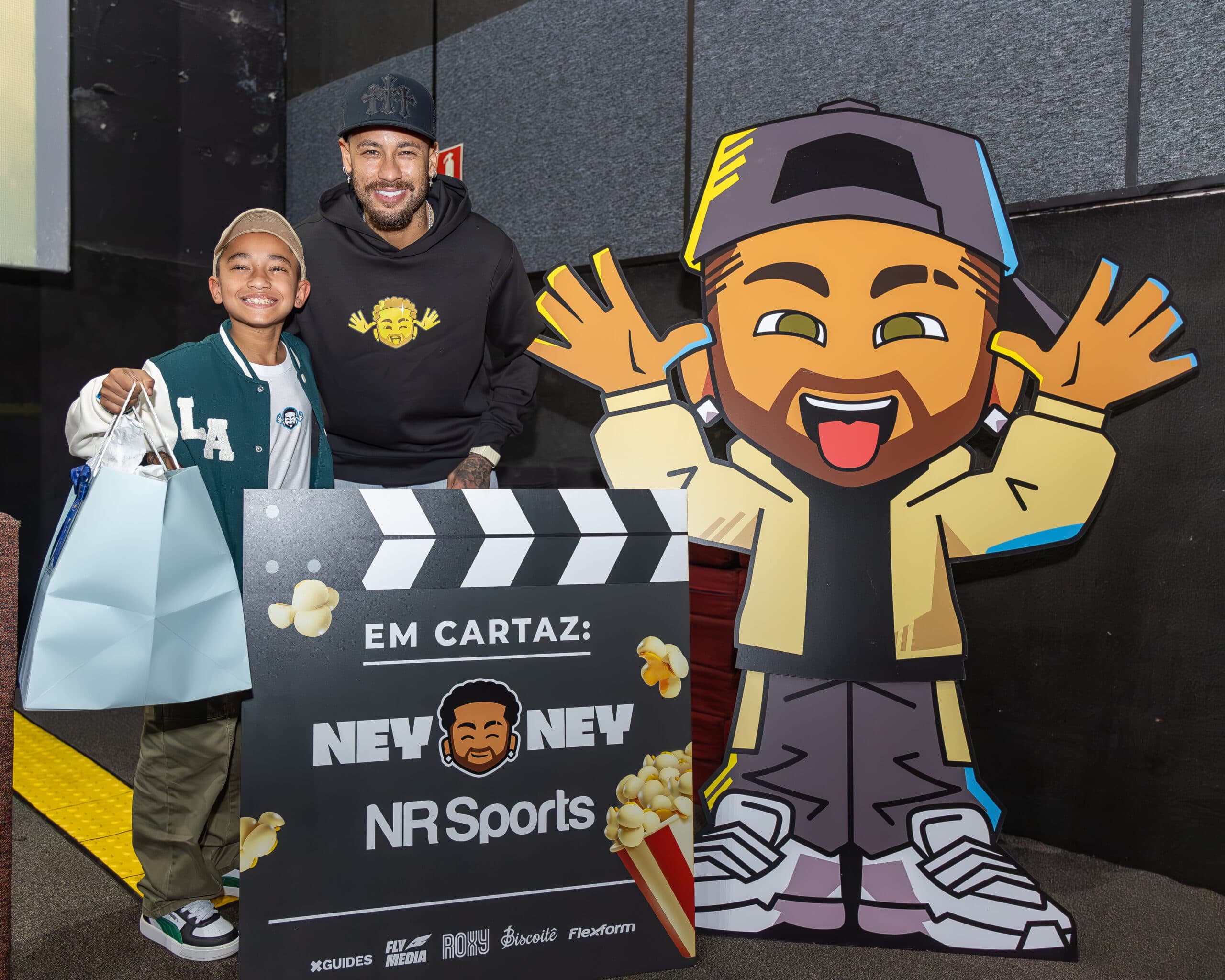 Neymar na Premiere de Ney Ney