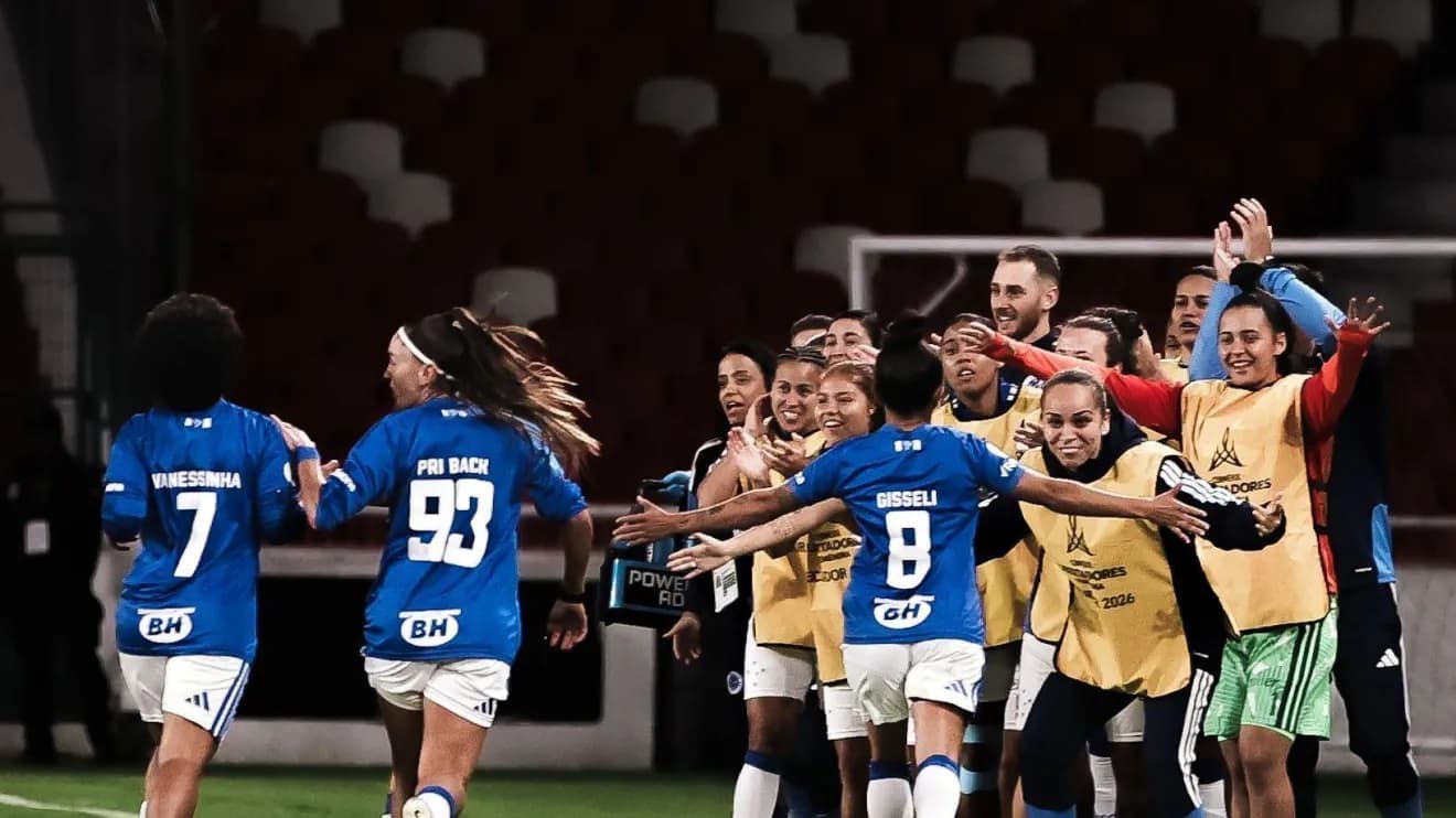 Libertadores Feminina: estreia histórica do Cruzeiro e emoção até o fim
