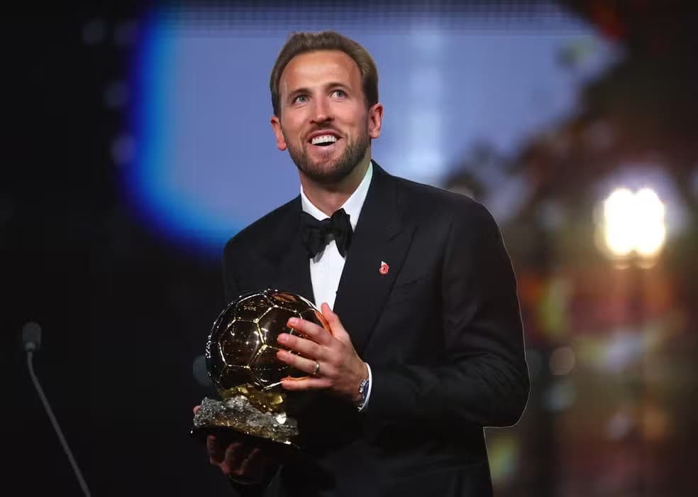 Gary Neville exalta Bola de Ouro de Harry Kane: ‘Feito de ouro’