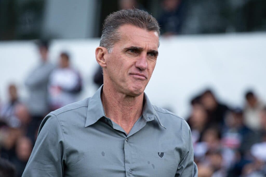 Mancini assumiu o Bragantino em 2025 - Foto: Giovana Baccin/Agif