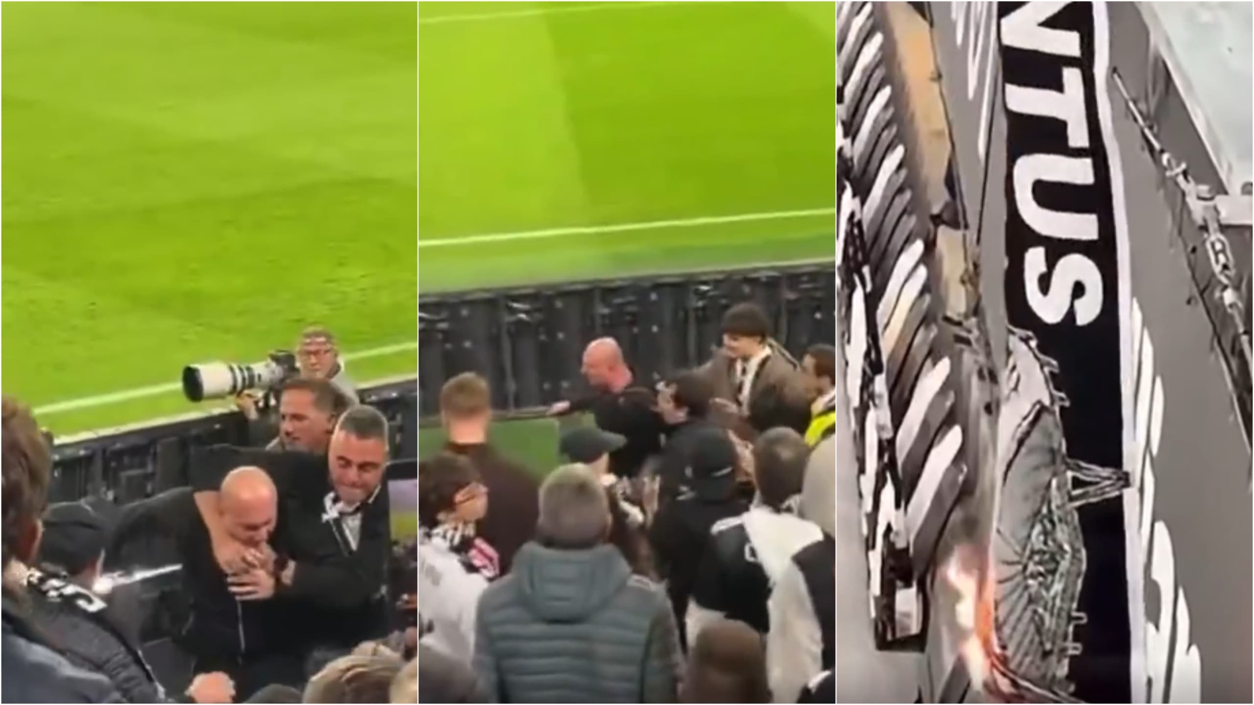 Clássico entre Juventus e Lazio é paralisado após briga de torcedores; veja vídeos