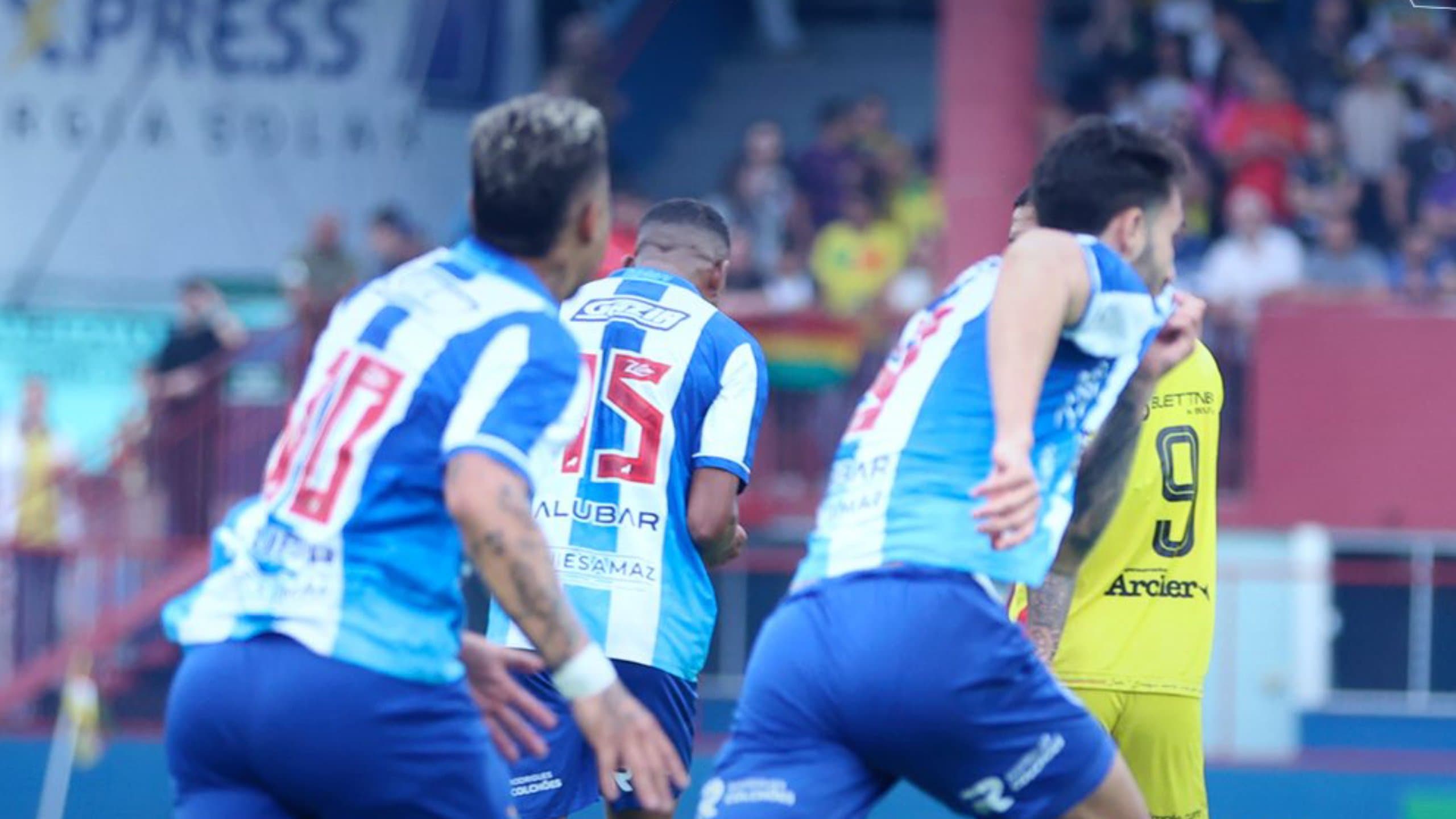 Jeferson marca no segundo tempo, e Brusque empata com o Paysandu
