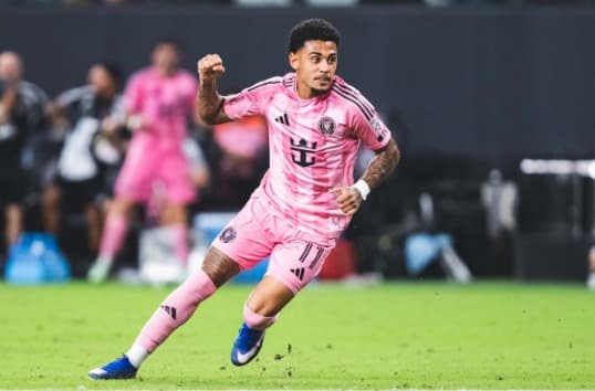 Vídeo: Ex-joia do Palmeiras marca gol salvador pelo Inter Miami, time de Messi