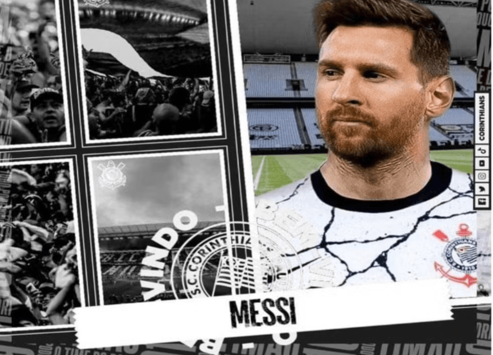 Corinthians se posiciona após ter site hackeado e anunciar ‘contratação’ de Messi; leia