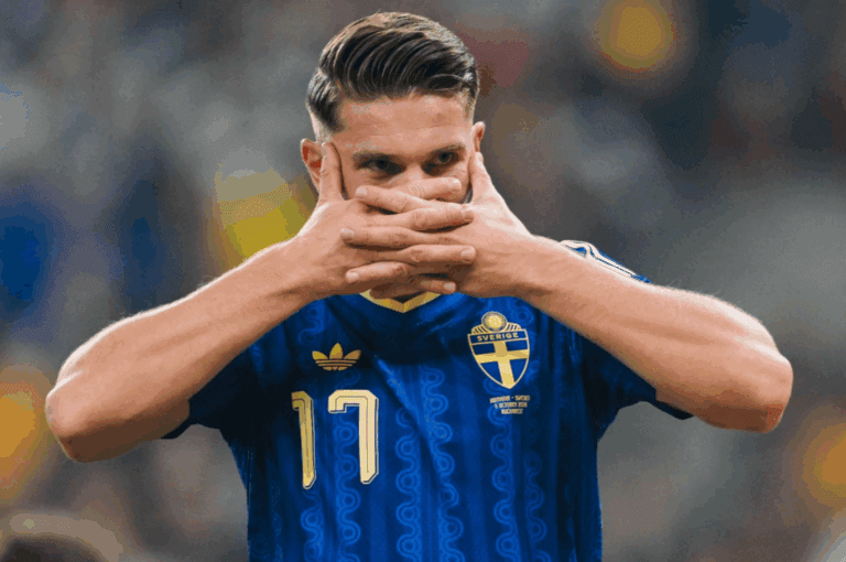 Gyokeres, da Suécia, bate marca histórica de gols por seleções; veja número