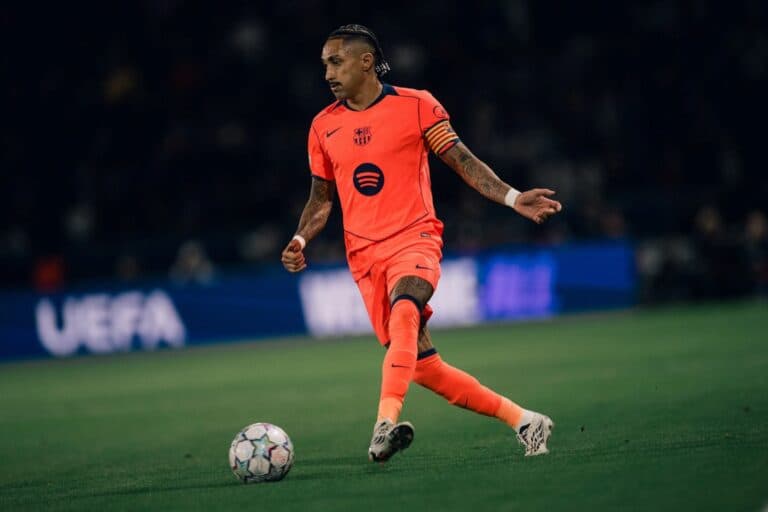Raphinha minimiza revés do Barcelona na Champions e projeta jogo contra o Real Madrid: ‘Sempre pronto’