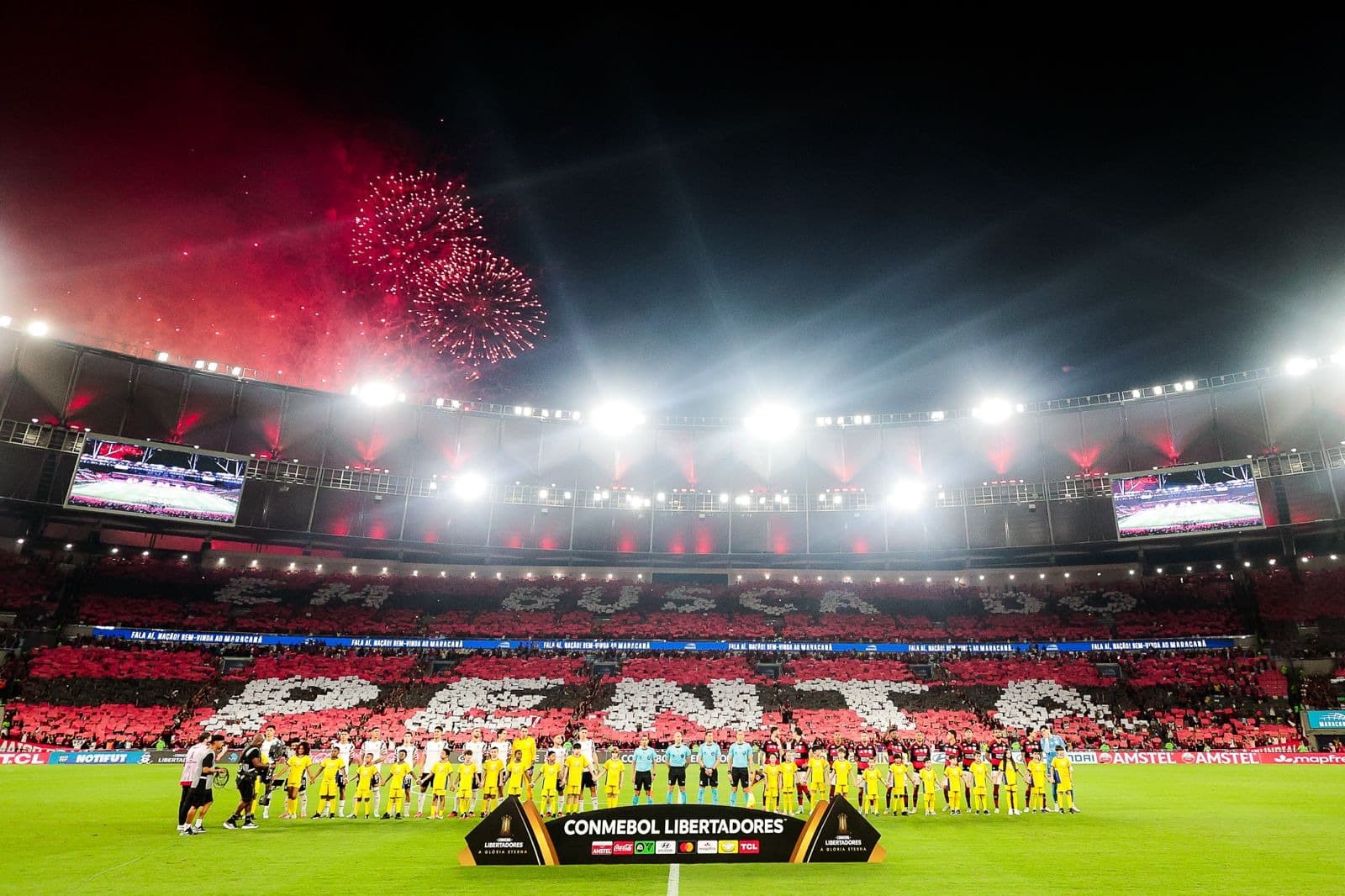 Flamengo x Estudiantes se torna o jogo de maior público e renda do Brasil em 2026
