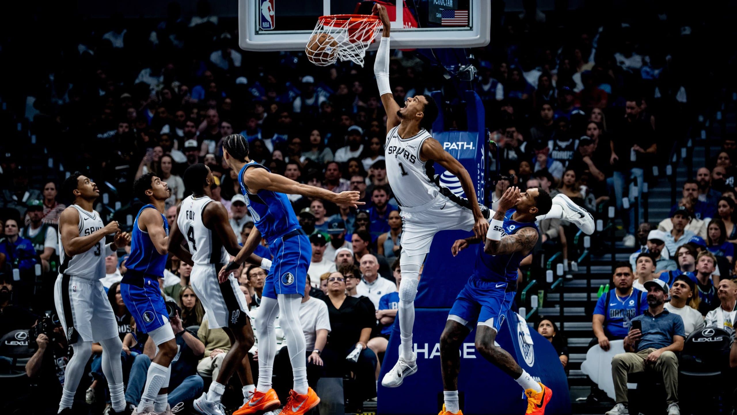 NBA: San Antonio Spurs domina último quarto e vence Dallas Mavericks