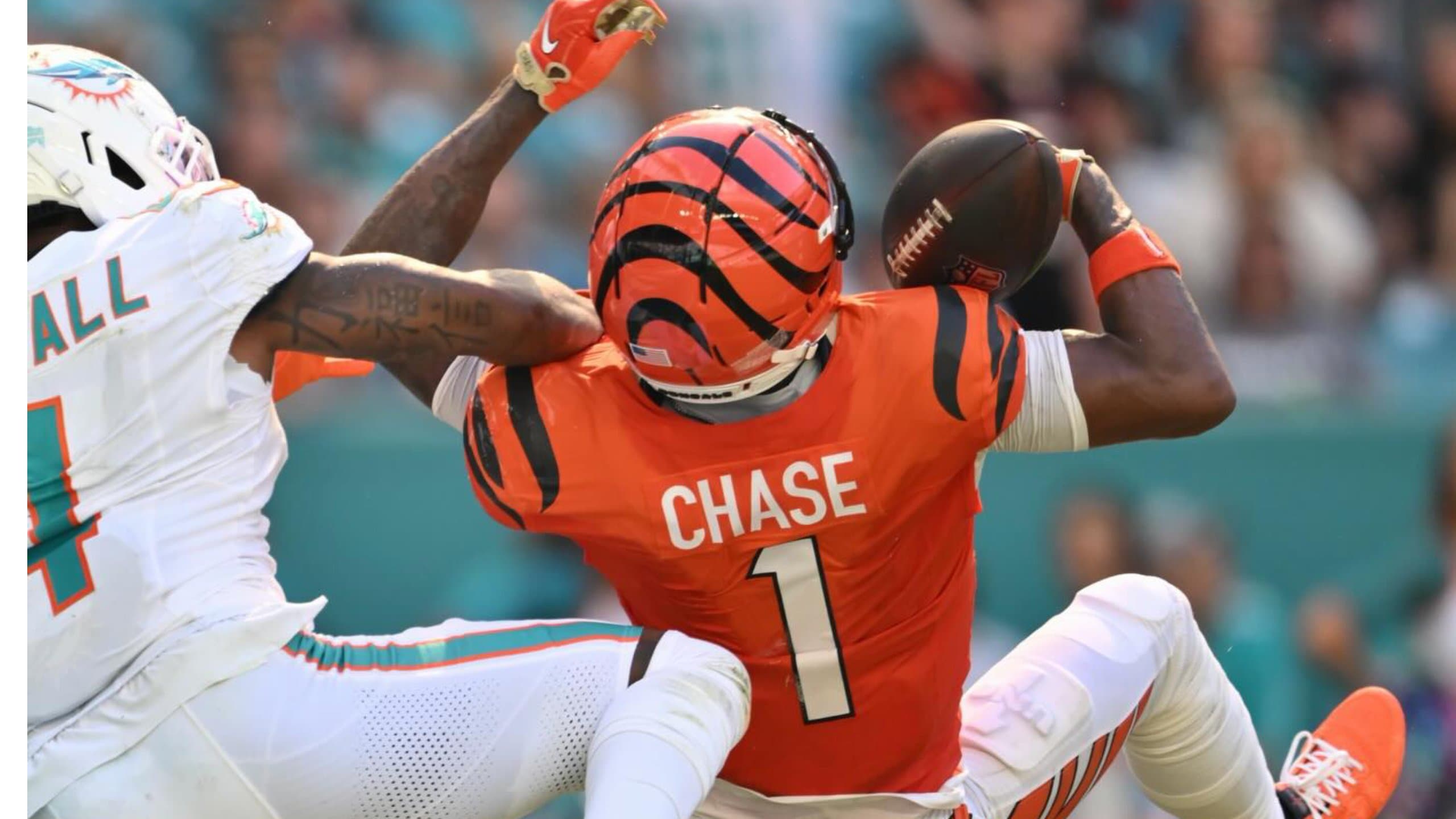 NFL: Burrow lança quatro touchdowns e Bengals vencem Dolphins