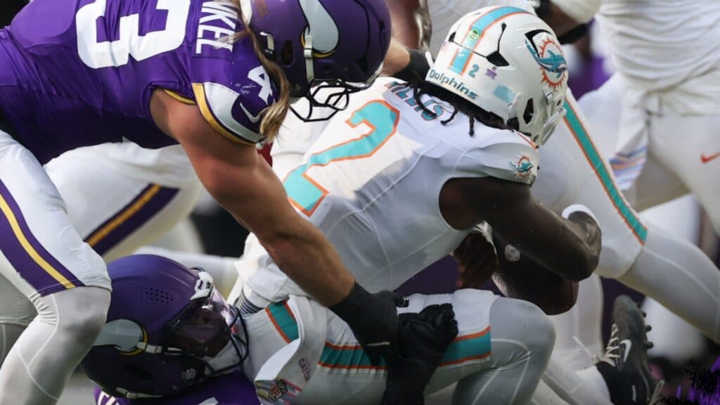 NFL: Vikings vencem Dolphins com cinco field goals de Will Reichard