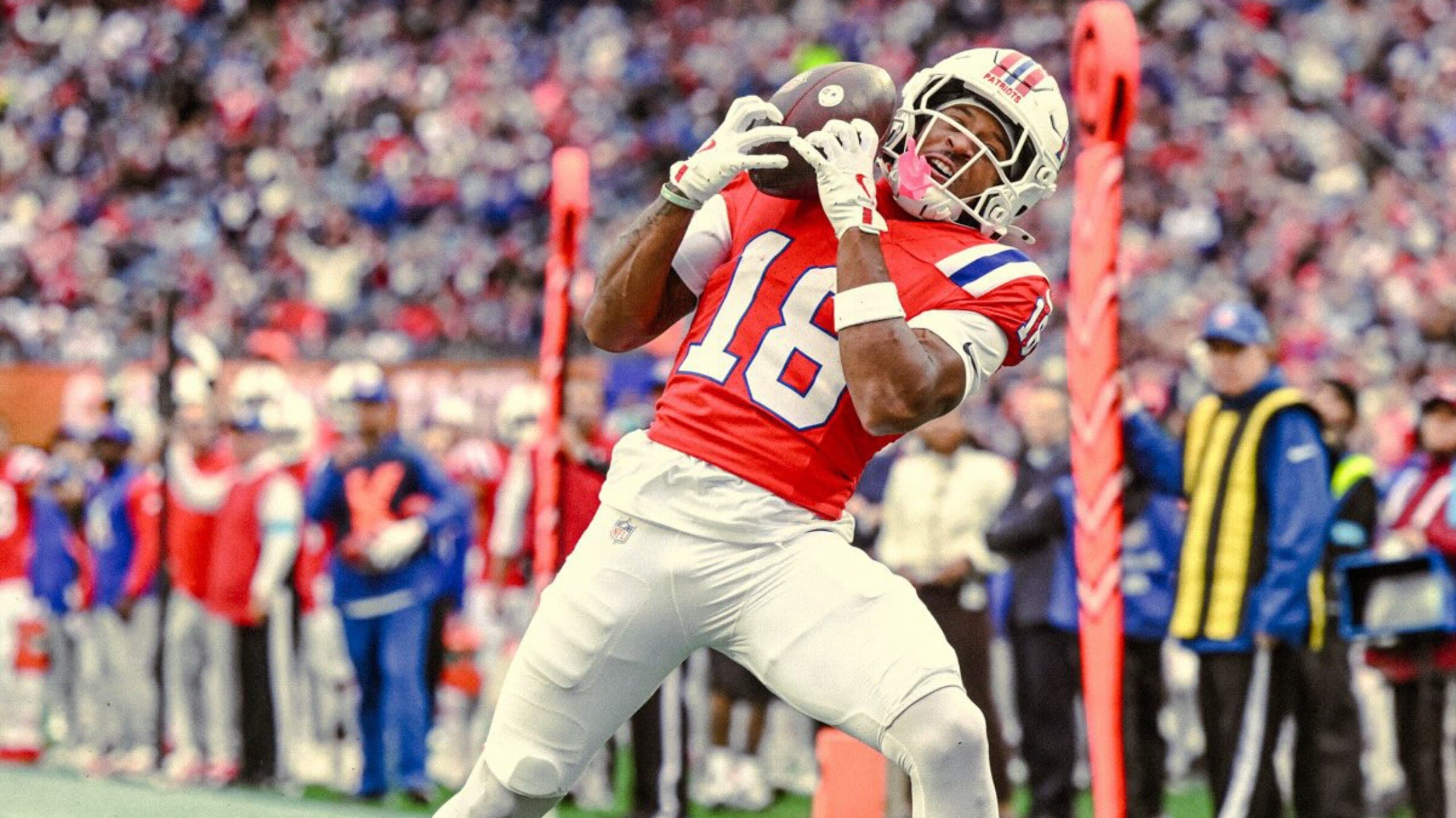NFL: Drake Maye lança quatro touchdowns e Patriots vence o Raiders
