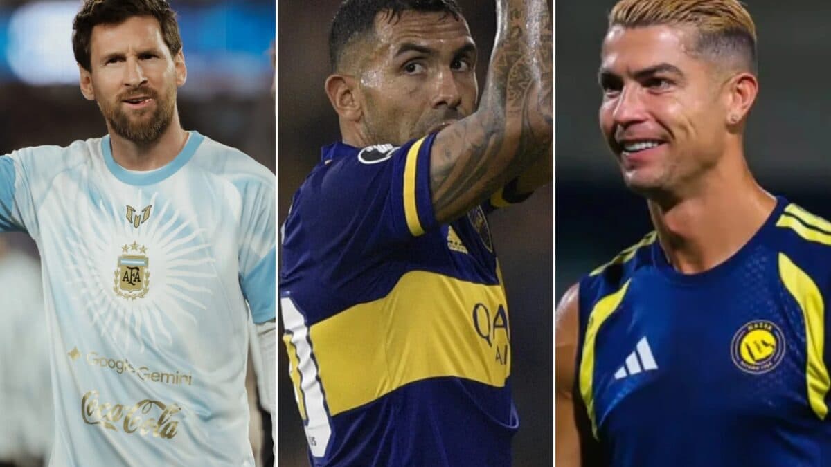 Tévez planeja reunir Messi e Cristiano Ronaldo no mesmo time; entenda