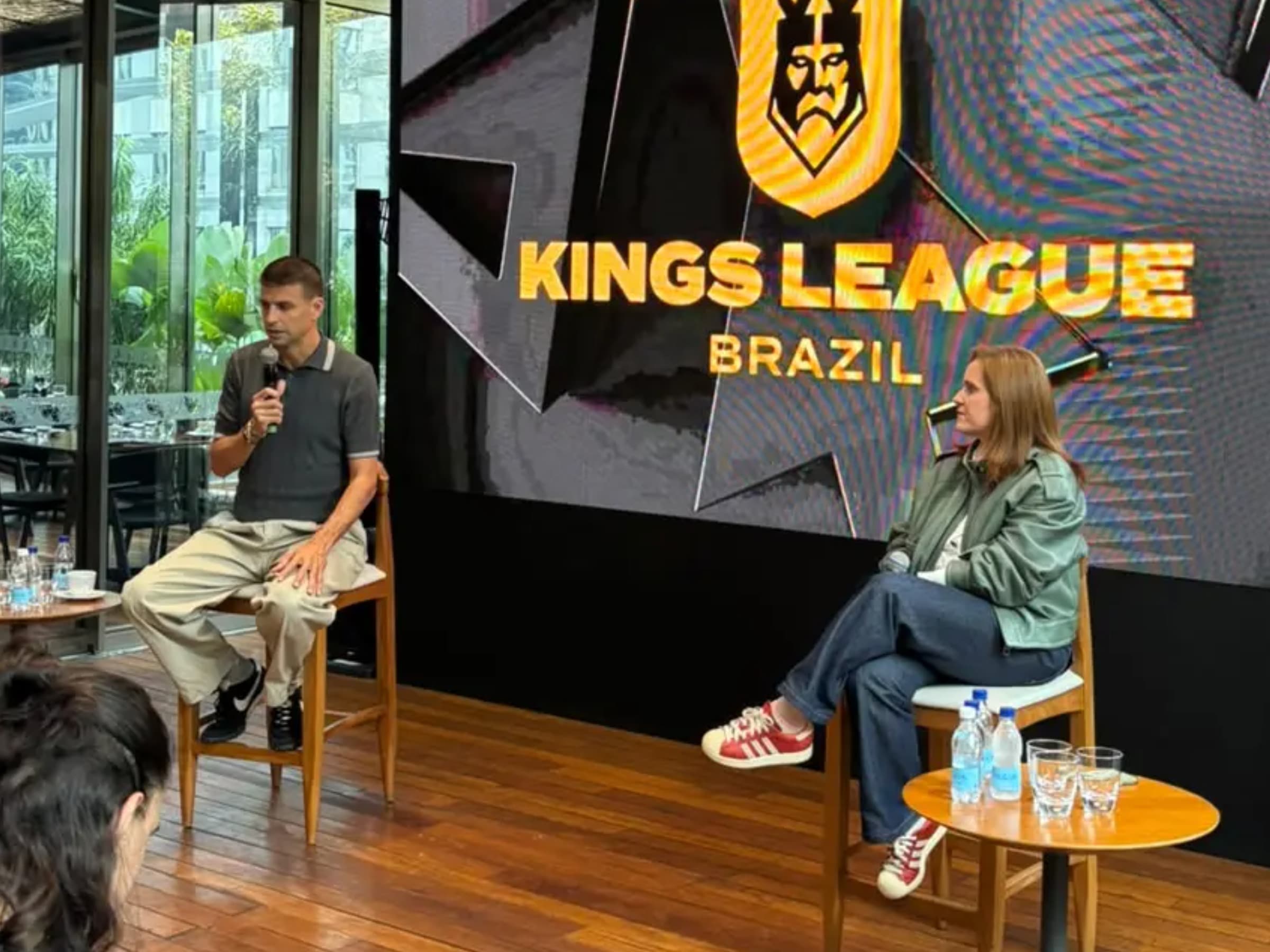 Gerard Piqué esteve em São Paulo para evento da Kings League (Divulgação)