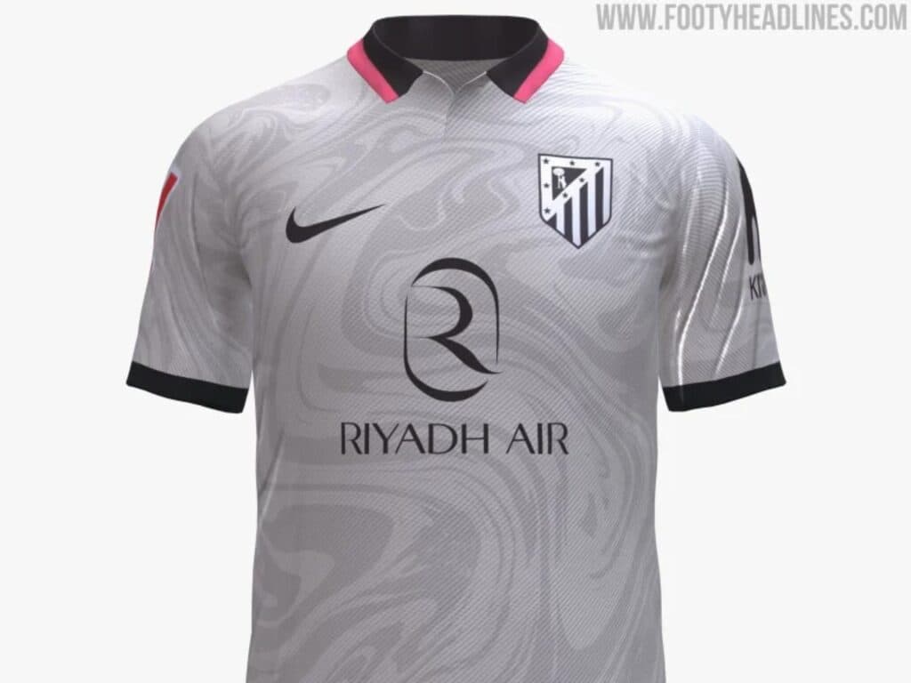 Atlético de Madrid terá camisa reserva inédita, diz site