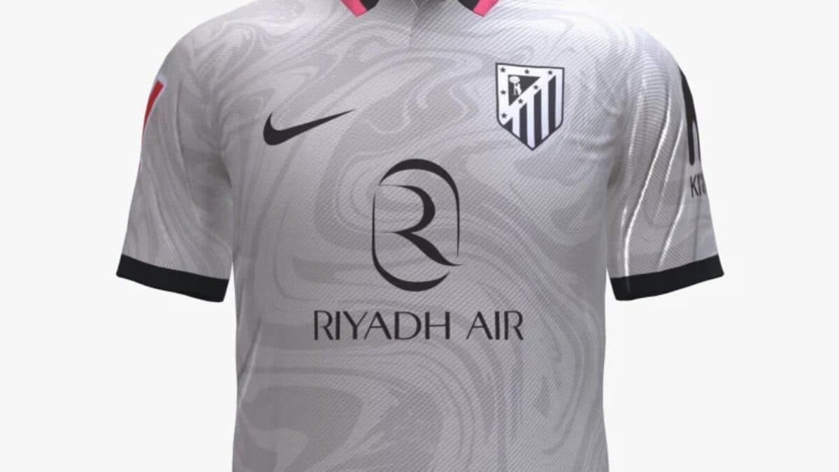 Atlético de Madrid terá camisa reserva inédita, diz site