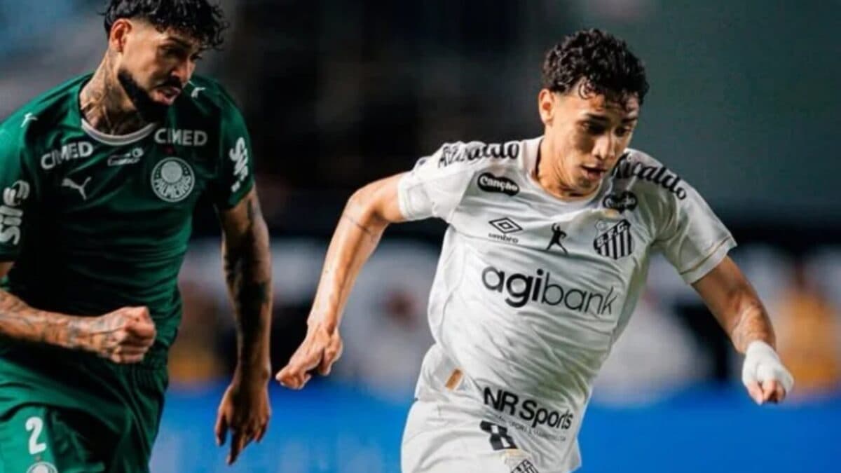 Palmeiras empata com Santos e Flamengo pode ampliar vantagem