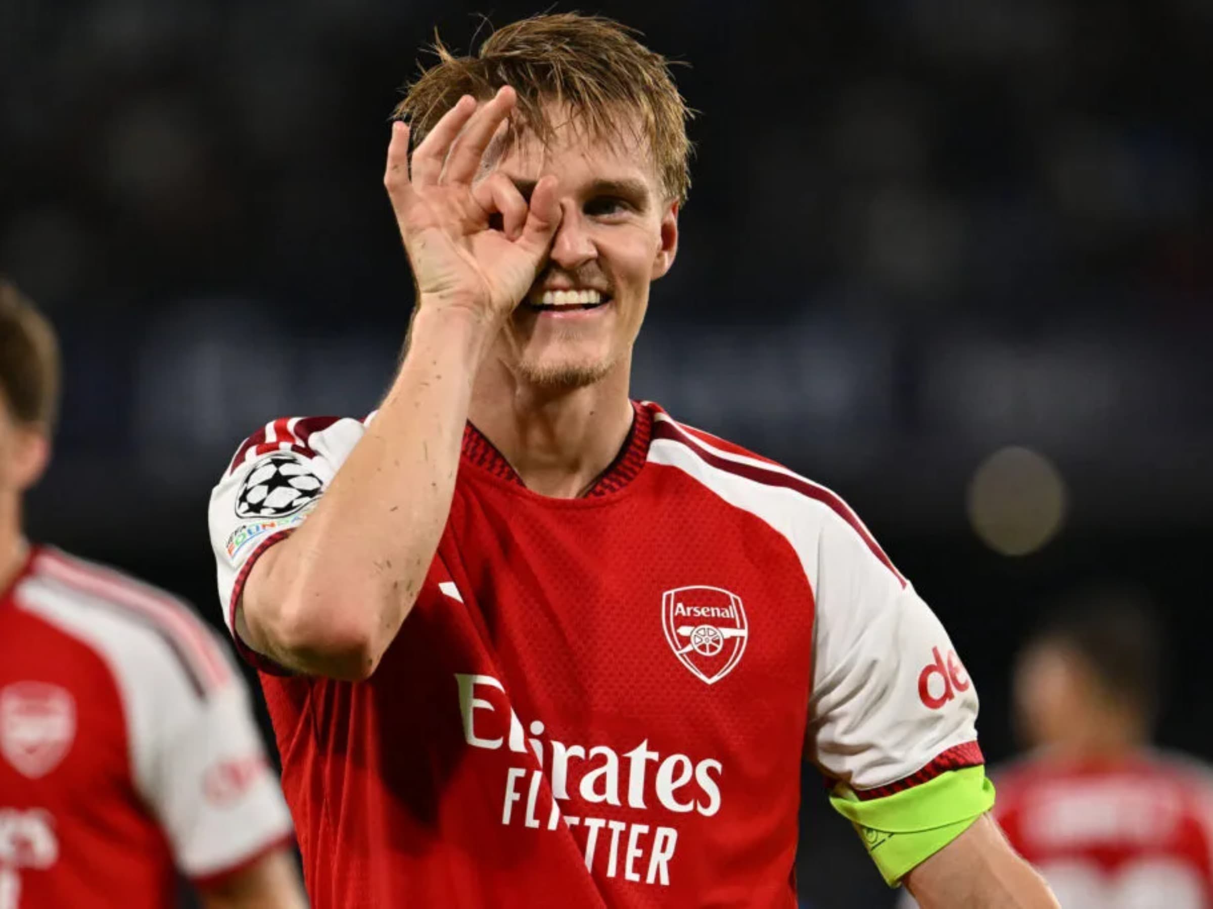 Odegaard com a camisa do Arsenal - Foto: Reprodução