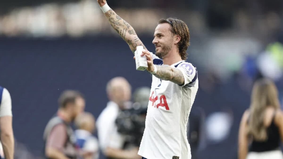 Recuperado, Maddison fica à disposição do Tottenham contra o Crystal Palace
