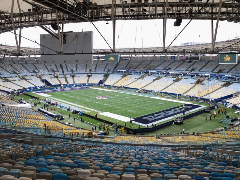 Vídeo: O futuro da NFL no Rio após o sucesso no Maracanã