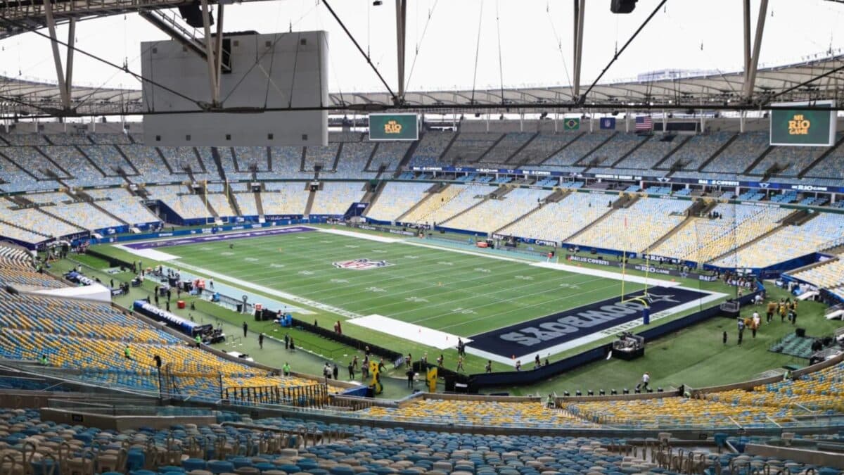 Como tecnologia de gramado híbrido ajudou Maracanã a suportar jogo da NFL