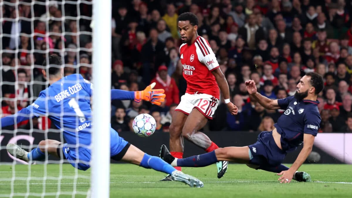 Com impacto do banco, Arsenal vence o Lille pela Champions League