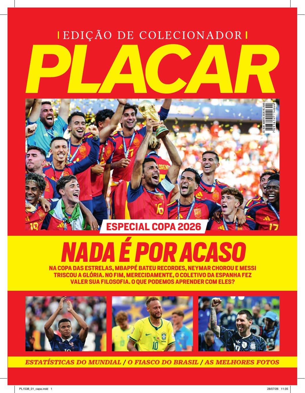 Capa da edição Especial Copa 2026 da revista PLACAR