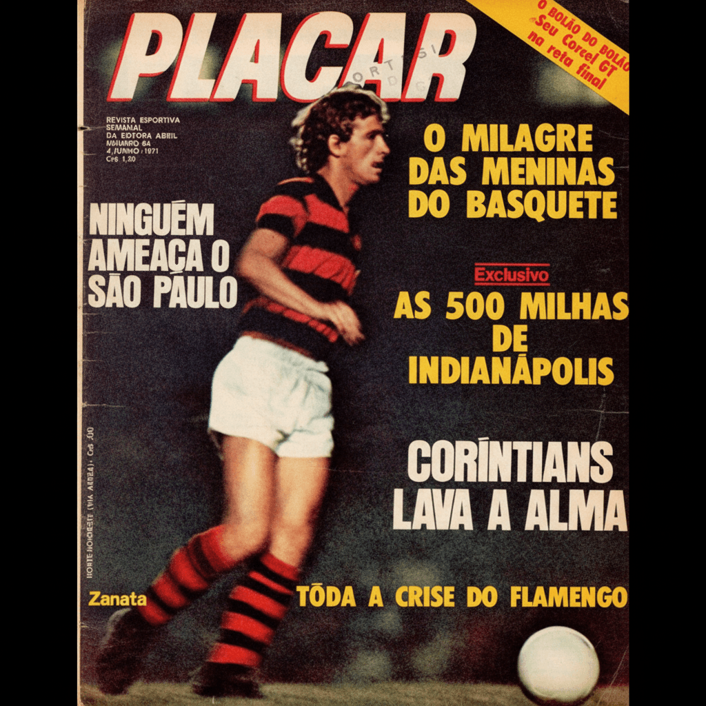Capa da edição Ninguém ameaça o São Paulo da revista PLACAR