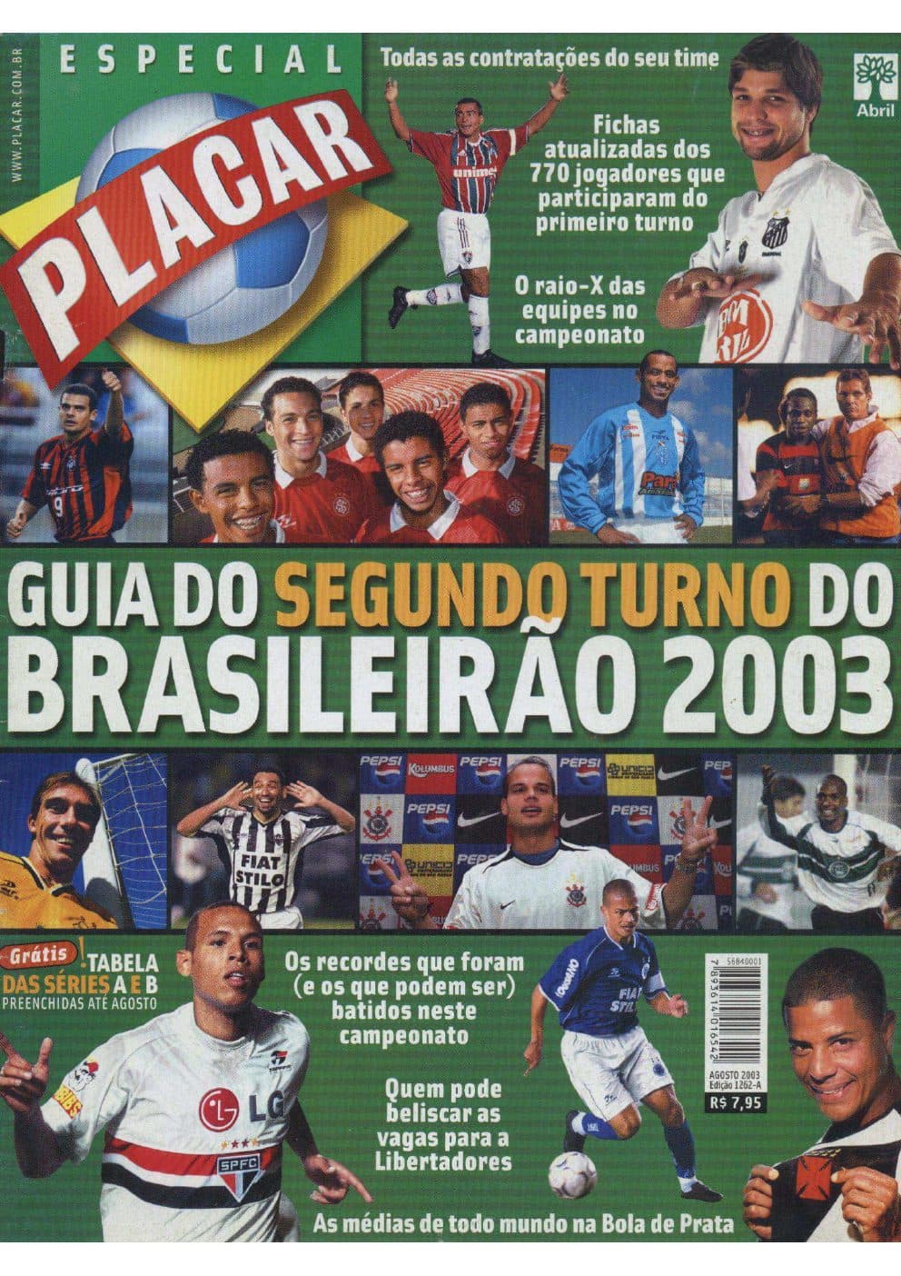 Capa da edição Nº 1262A da revista PLACAR