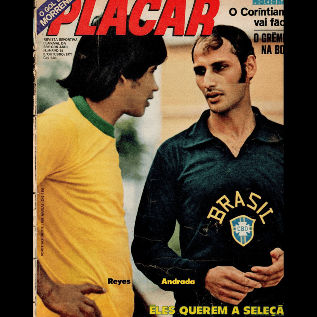 Capa da edição O Gol Está Morrendo da revista PLACAR