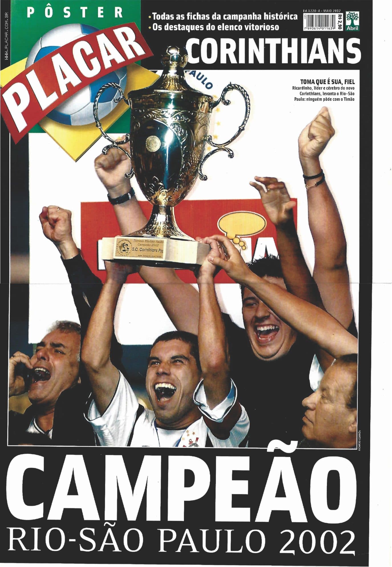 Capa da edição Nº 1220A da revista PLACAR