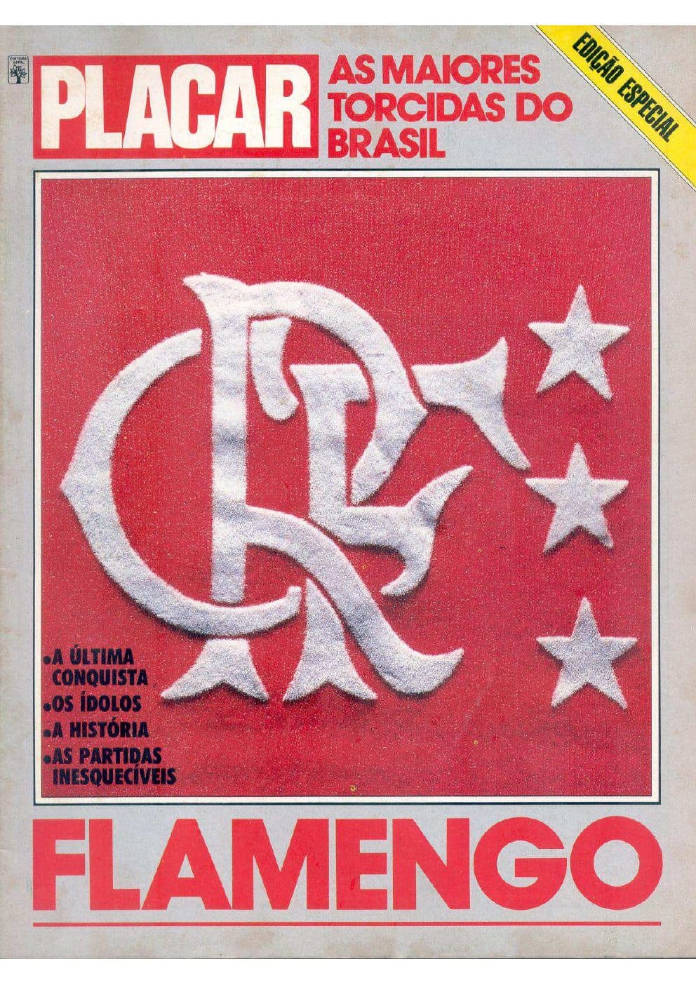 Capa da edição 1989 da revista PLACAR